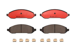 Brembo Brembo NAO Ceramic Brake Pads P56092N Autofit