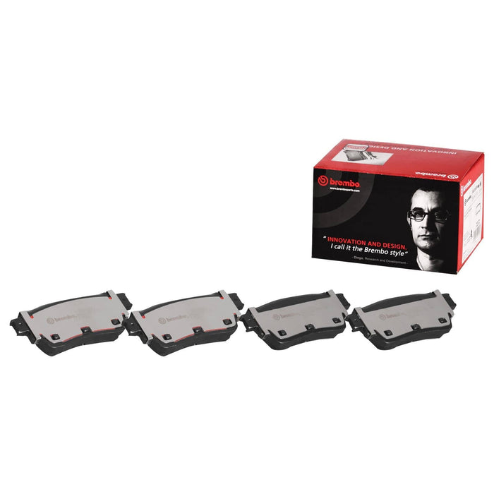 Brembo Brembo NAO Ceramic Brake Pads P56125N Autofit