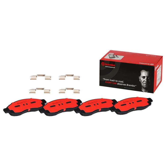 Brembo Brembo NAO Ceramic Brake Pads P58001N Autofit