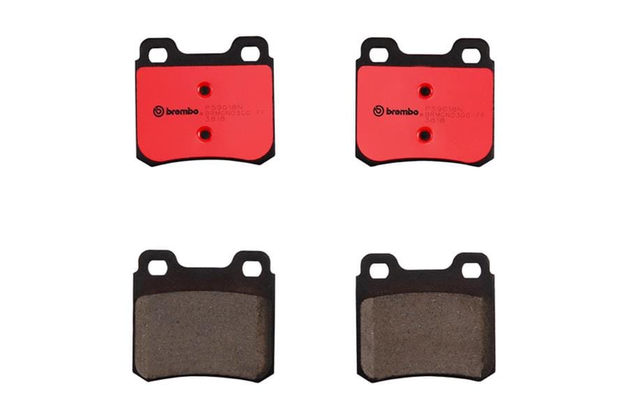 Brembo Brembo NAO Ceramic Brake Pads P59018N Autofit