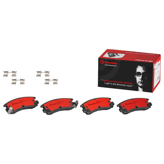 Brembo Brembo NAO Ceramic Brake Pads P59027N Autofit