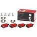 Brembo Brembo NAO Ceramic Brake Pads P59038N Autofit