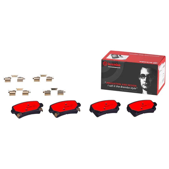 Brembo Brembo NAO Ceramic Brake Pads P59060N Autofit