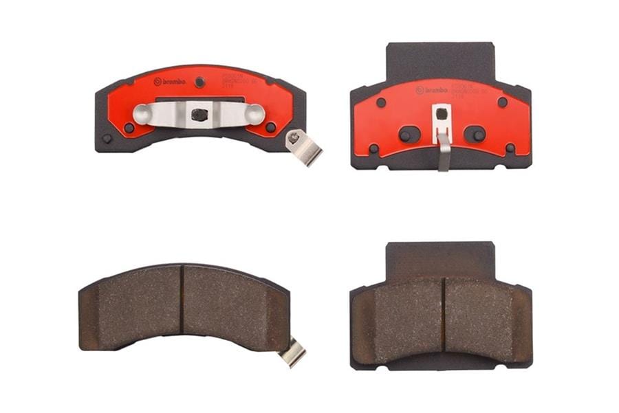 Brembo Brembo NAO Ceramic Brake Pads P59061N Autofit