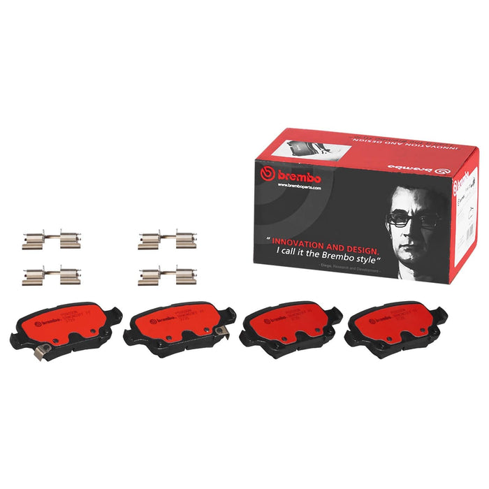 Brembo Brembo NAO Ceramic Brake Pads P59090N Autofit