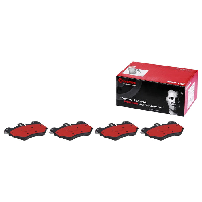 Brembo Brembo NAO Ceramic Brake Pads P65016N Autofit