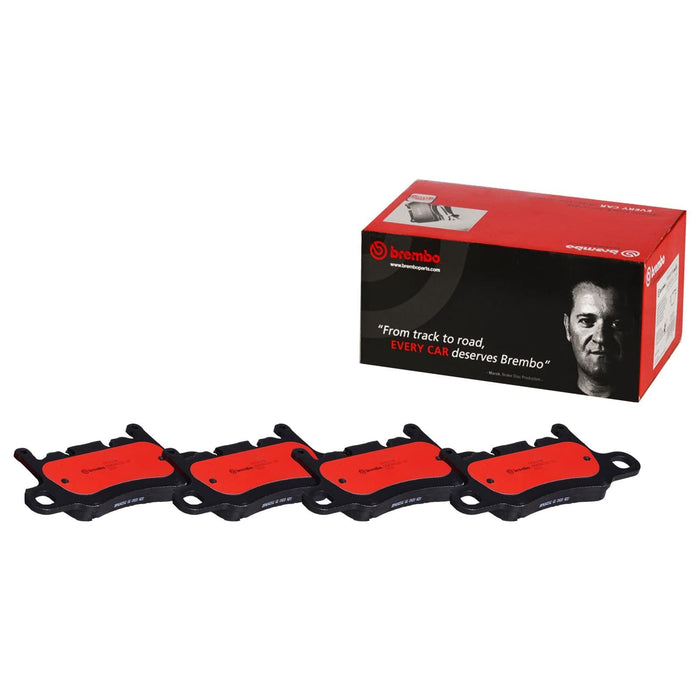Brembo Brembo NAO Ceramic Brake Pads P65037N Autofit