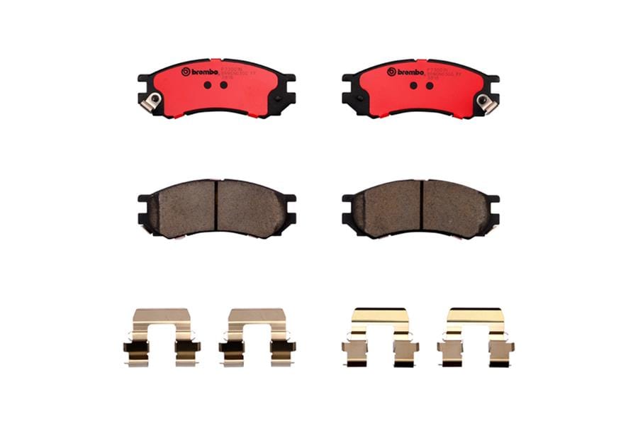 Brembo Brembo NAO Ceramic Brake Pads P73001N Autofit