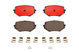 Brembo Brembo NAO Ceramic Brake Pads P79009N Autofit