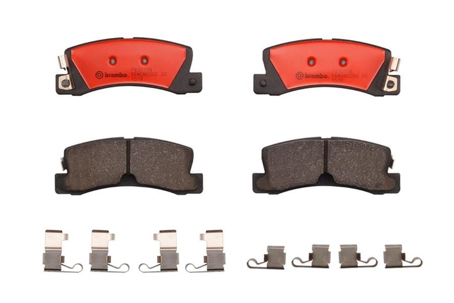 Brembo Brembo NAO Ceramic Brake Pads P83015N Autofit
