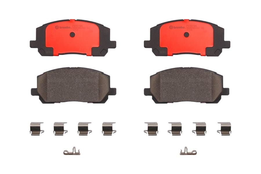 Brembo Brembo NAO Ceramic Brake Pads P83078N Autofit