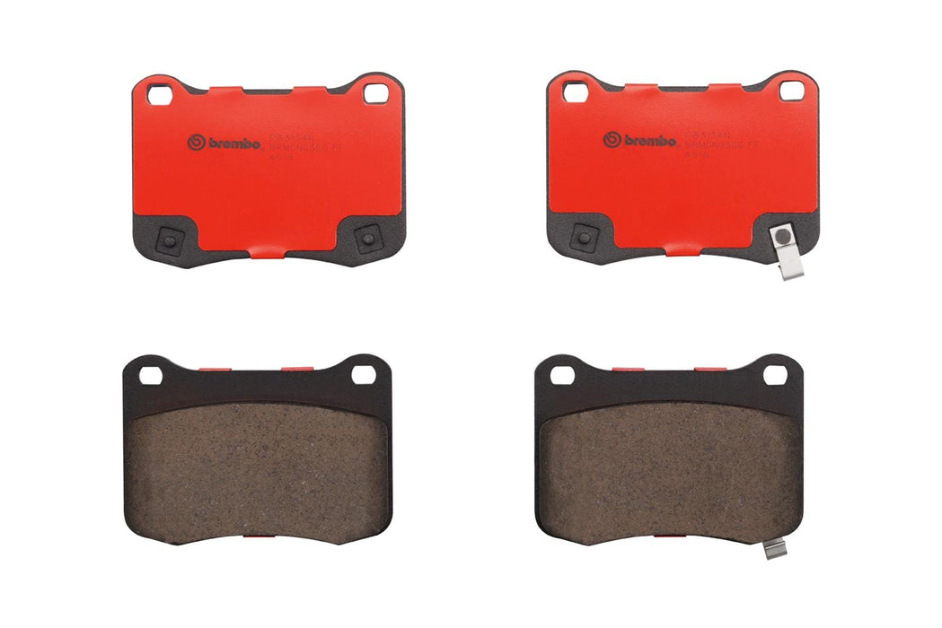 Brembo Brembo NAO Ceramic Brake Pads P83134N Autofit