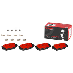 Brembo Brembo NAO Ceramic Brake Pads P83141N Autofit