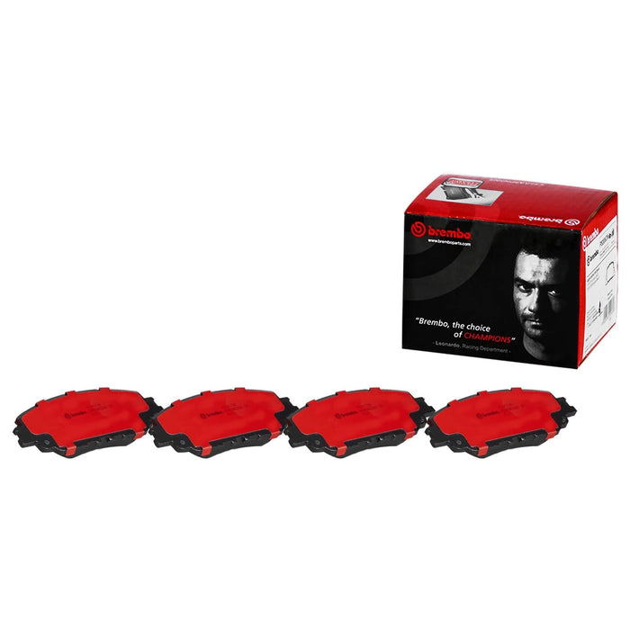 Brembo Brembo NAO Ceramic Brake Pads P83172N Autofit