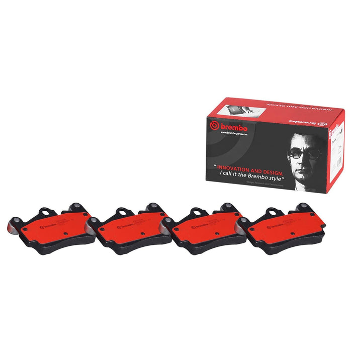 Brembo Brembo NAO Ceramic Brake Pads P85070N Autofit