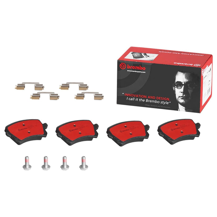 Brembo Brembo NAO Ceramic Brake Pads P85108N Autofit