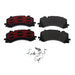 Brembo Brembo NAO Ceramic Brake Pads P85170N Autofit