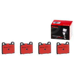 Brembo Brembo NAO Ceramic Brake Pads P86002N Autofit