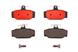Brembo Brembo NAO Ceramic Brake Pads P86009N Autofit