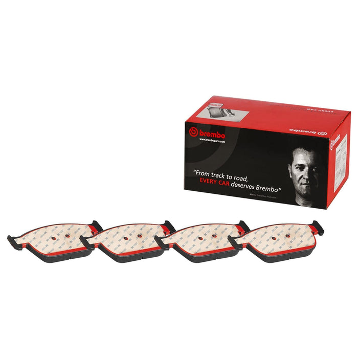 Brembo Brembo NAO Ceramic Brake Pads P86027N Autofit