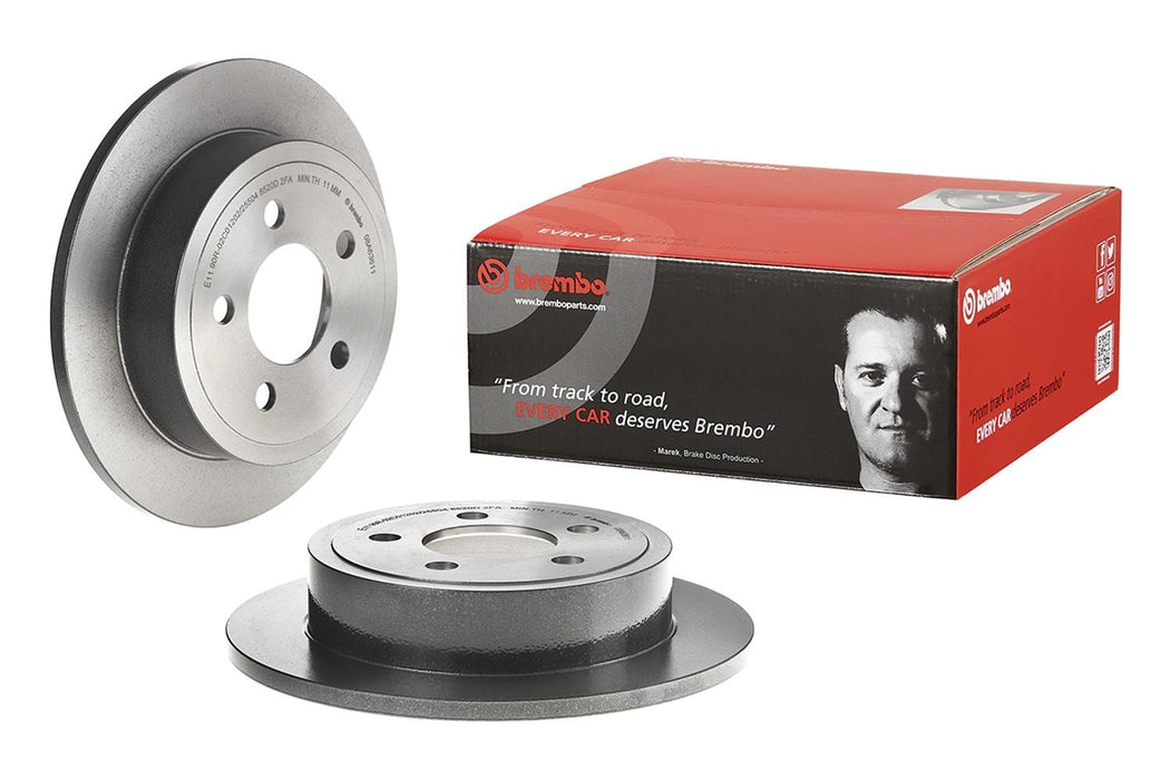 Brembo Brembo Premium UV Coated Brake Rotors 08.A636.11 Autofit