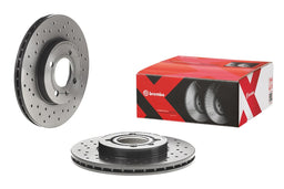 Brembo Brembo Premium UV Coated Brake Rotors 09.5166.1X Autofit