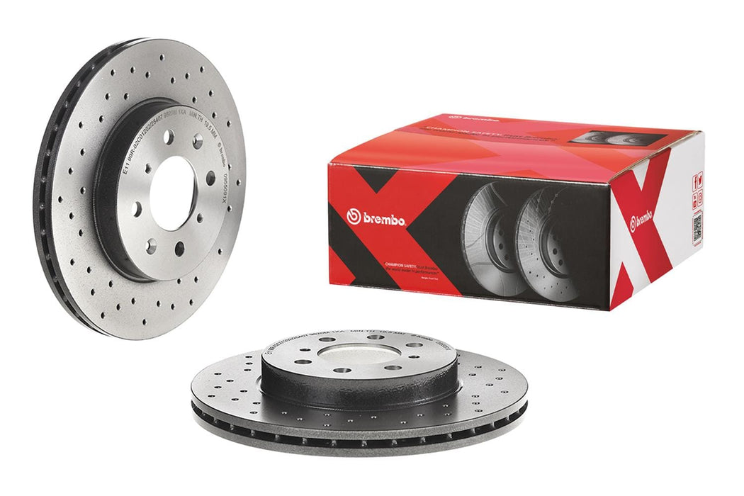 Brembo Brembo Premium UV Coated Brake Rotors 09.5509.1X Autofit