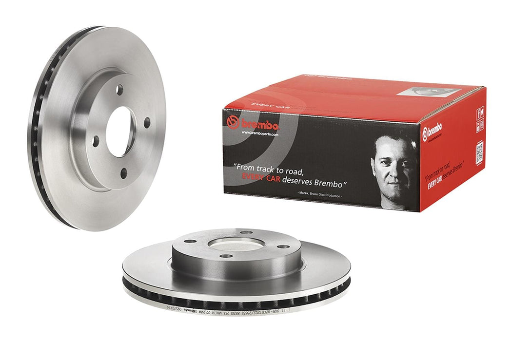 Brembo Brembo Premium UV Coated Brake Rotors 09.5707.14 Autofit