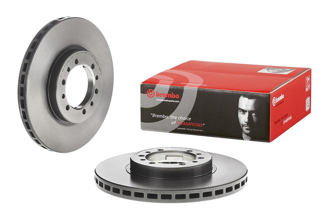 Brembo Brembo Premium UV Coated Brake Rotors 09.8071.11 Autofit