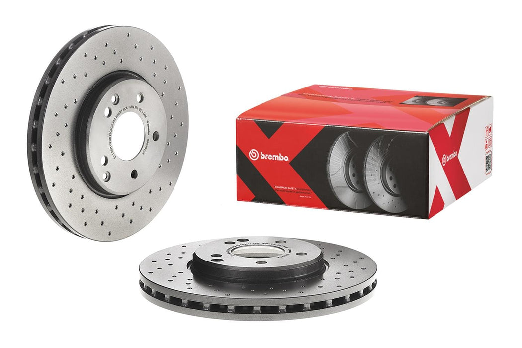 Brembo Brembo Premium UV Coated Brake Rotors 09.8304.2X Autofit