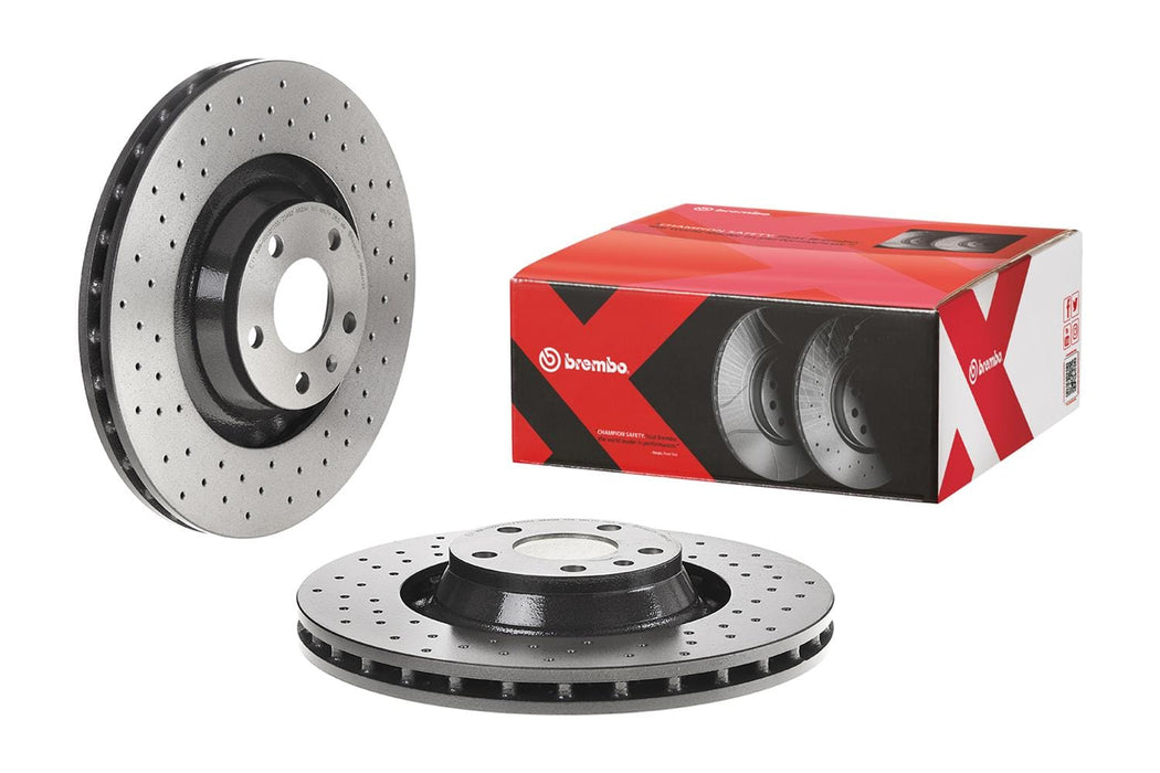 Brembo Brembo Premium UV Coated Brake Rotors 09.8841.3X Autofit