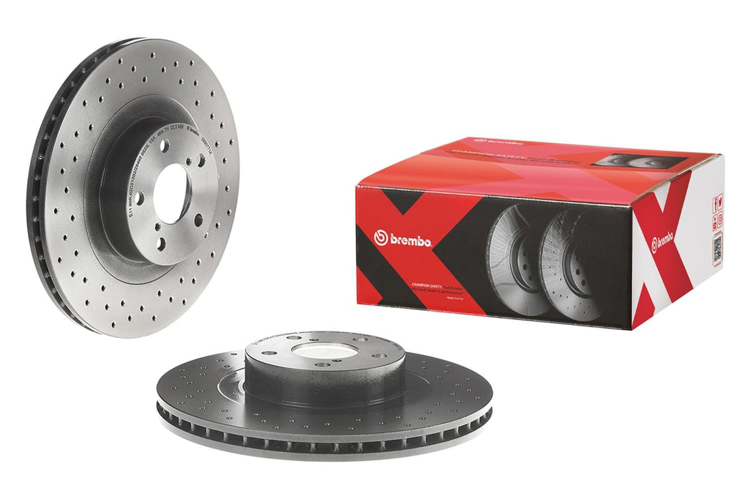 Brembo Brembo Premium UV Coated Brake Rotors 09.9077.1X Autofit