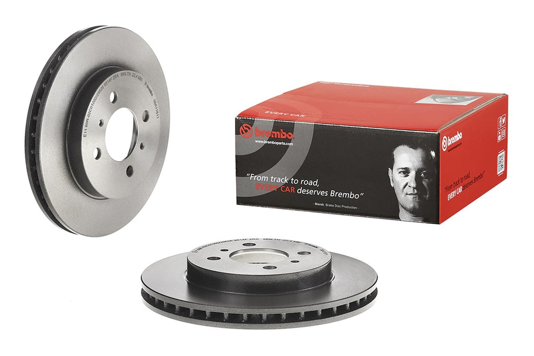 Brembo Brembo Premium UV Coated Brake Rotors 09.A116.11 Autofit