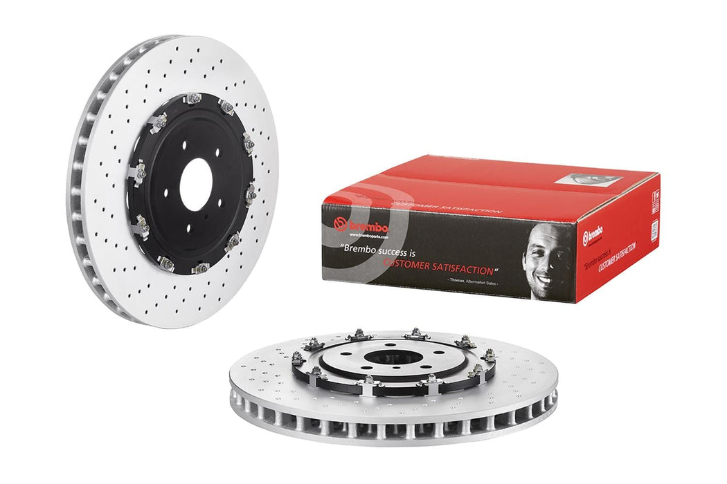 Brembo Brembo Premium UV Coated Brake Rotors 09.A187.13 Autofit