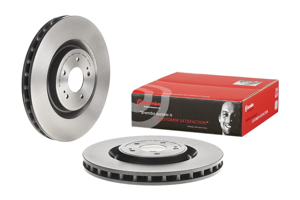 Brembo Brembo Premium UV Coated Brake Rotors 09.A196.11 Autofit