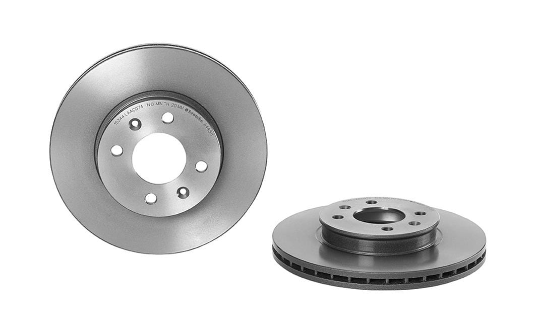 Brembo Brembo Premium UV Coated Brake Rotors 09.A445.11 Autofit