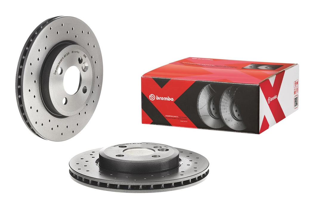 Brembo Brembo Premium UV Coated Brake Rotors 09.A761.1X Autofit