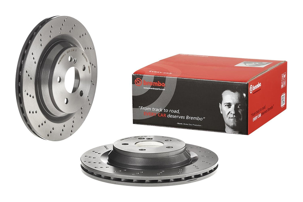 Brembo Brembo Premium UV Coated Brake Rotors 09.A818.21 Autofit