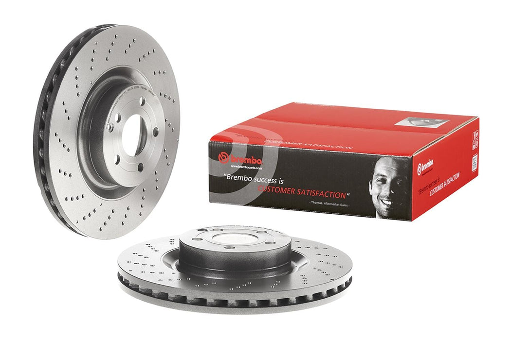 Brembo Brembo Premium UV Coated Brake Rotors 09.B746.51 Autofit