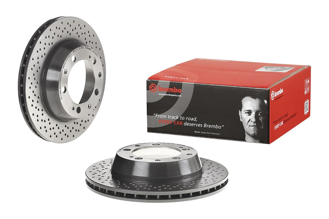 Brembo Brembo Premium UV Coated Brake Rotors 09.C085.11 Autofit