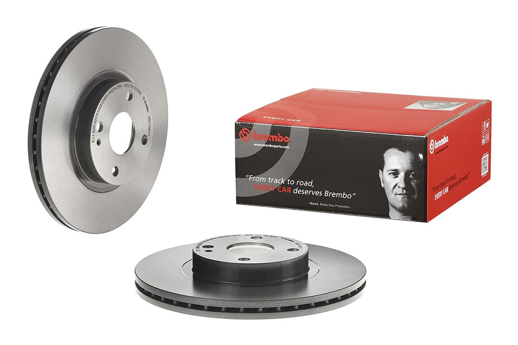 Brembo Brembo Premium UV Coated Brake Rotors 09.C136.11 Autofit