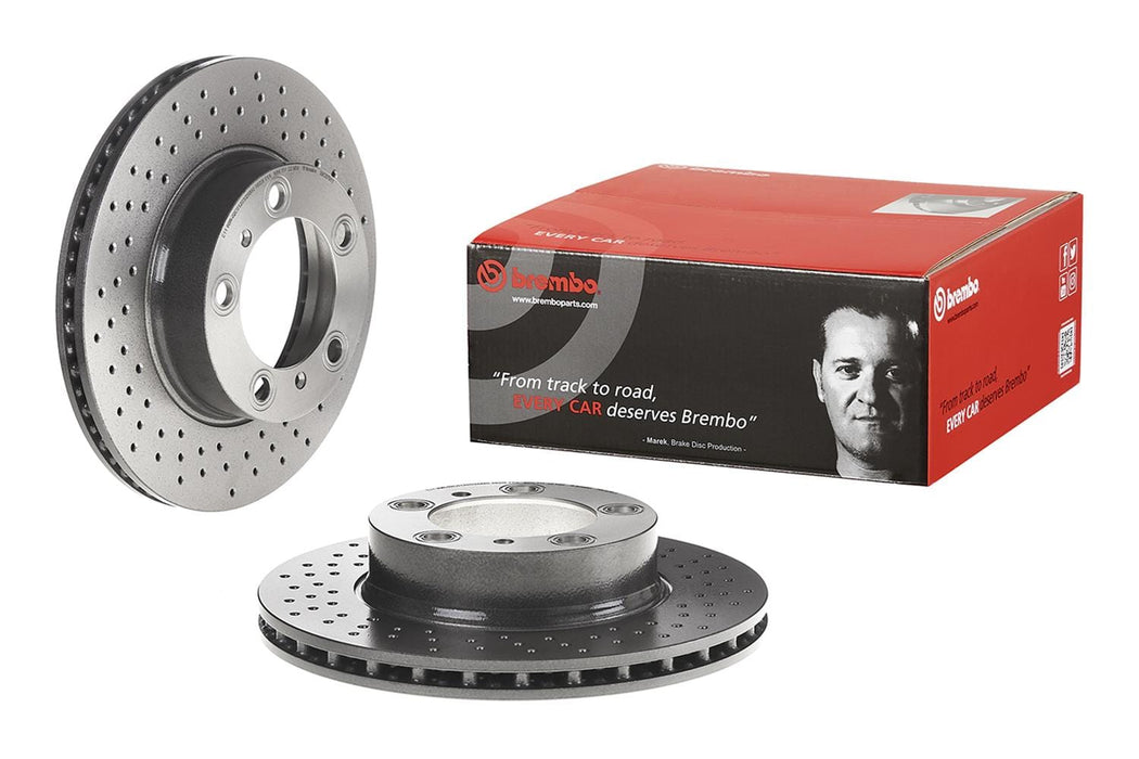 Brembo Brembo Premium UV Coated Brake Rotors 09.C879.11 Autofit