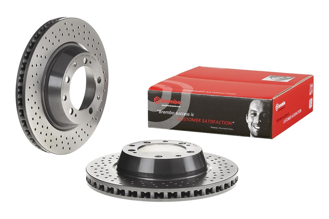 Brembo Brembo Premium UV Coated Brake Rotors 09.C883.11 Autofit