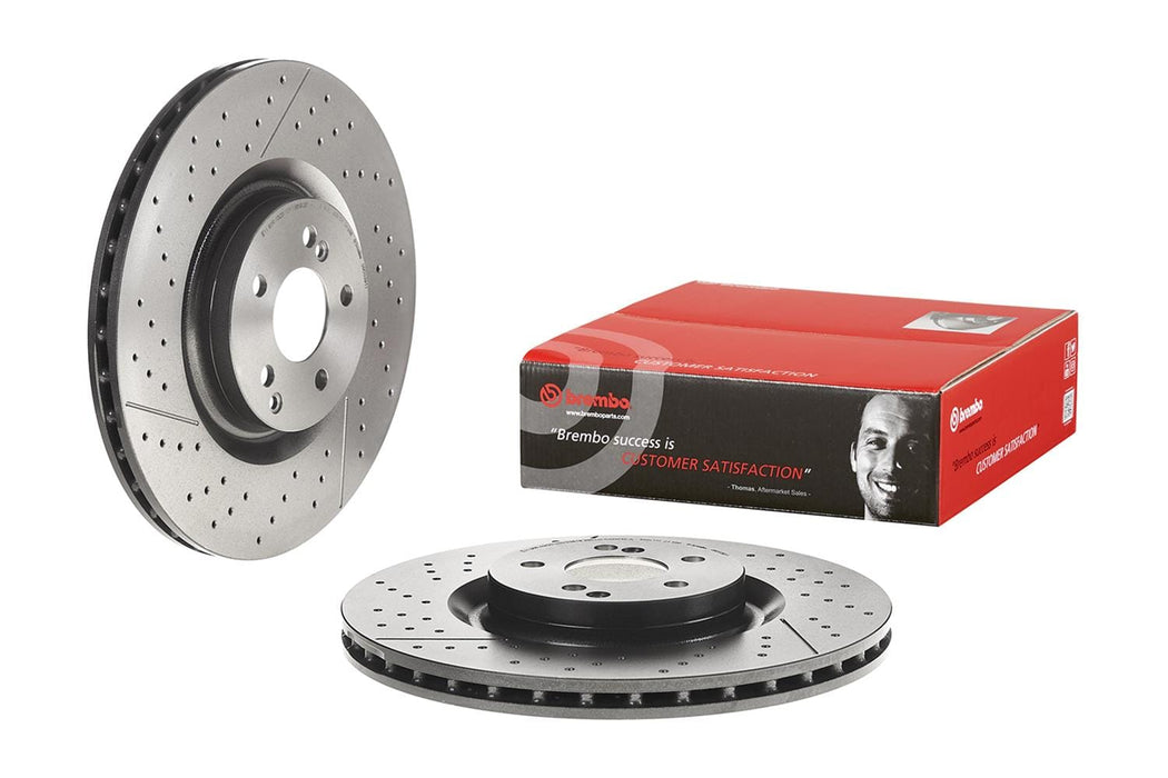 Brembo Brembo Premium UV Coated Brake Rotors 09.D339.11 Autofit