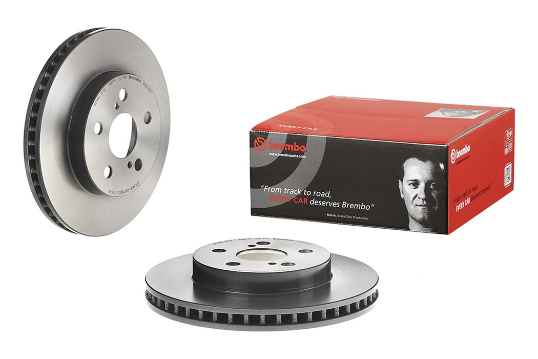 Brembo Brembo Premium UV Coated Brake Rotors 09D51011 Autofit