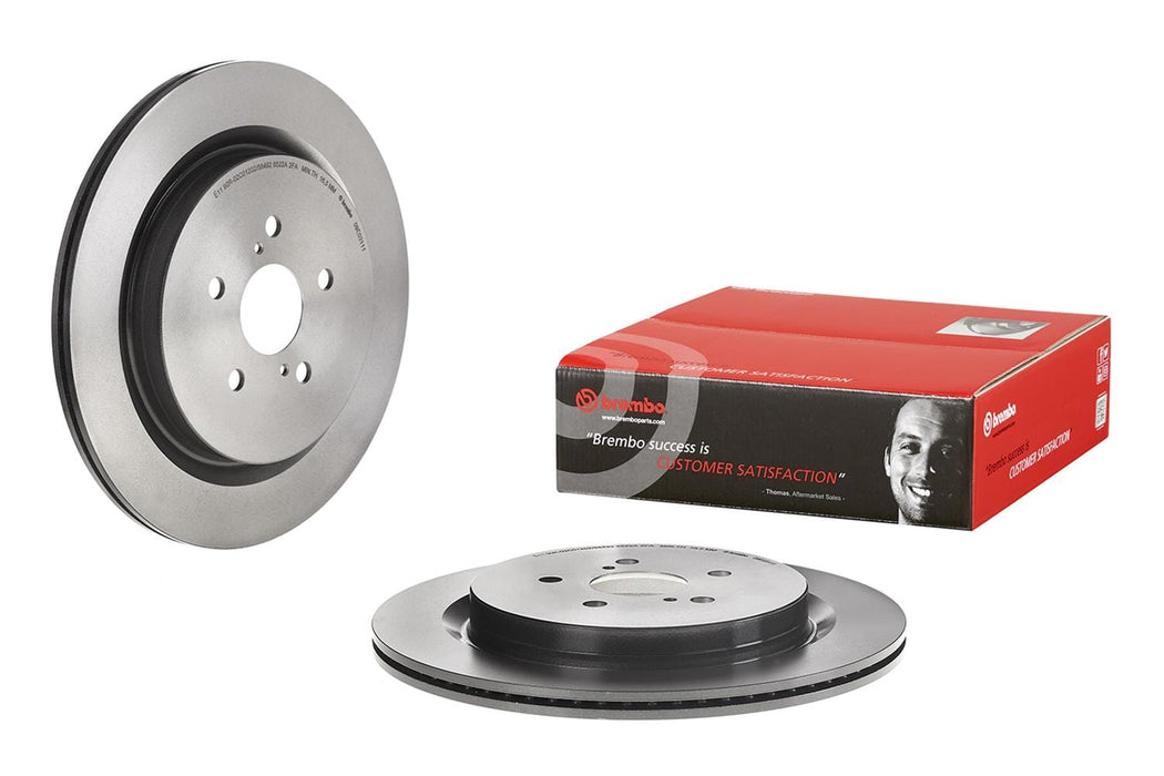 Brembo Brembo Premium UV Coated Brake Rotors 09E03111 Autofit