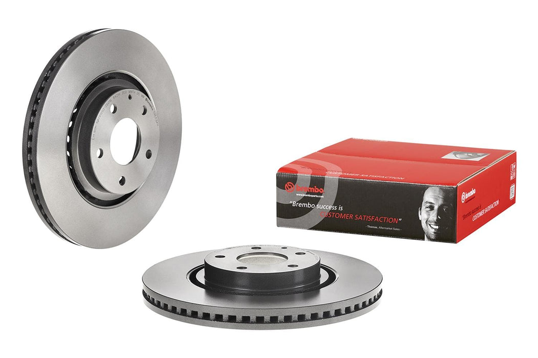 Brembo Brembo Premium UV Coated Brake Rotors 09E03411 Autofit