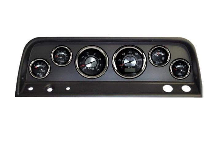 Classic Dash Classic Dash Gauge Kits and Instrument Clusters 10764BS11 Autofit