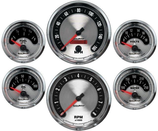 Classic Dash Classic Dash Gauge Kits and Instrument Clusters 130-94-00004 Autofit