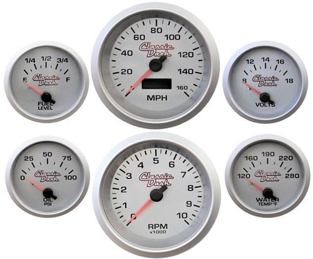 Classic Dash Classic Dash Gauge Kits and Instrument Clusters 130-94-01714 Autofit